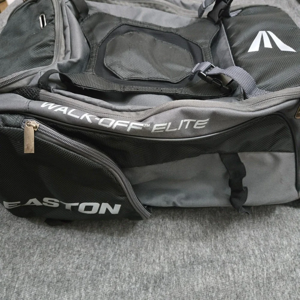 Easton‎ Walk-Off Bat Pack Backpack Unisex Large Gray Baseball Softball Gear Bag